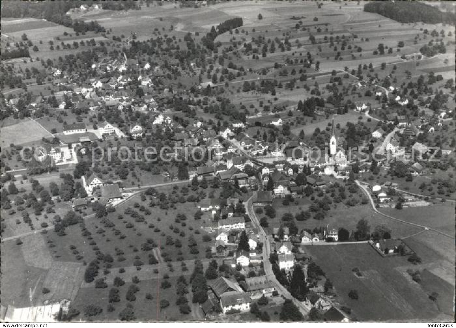 Mettmenstetten Fliegeraufnahme