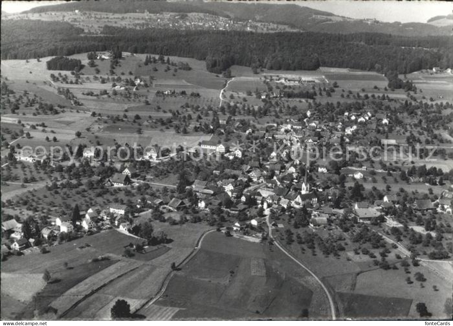 Mettmenstetten Fliegeraufnahme