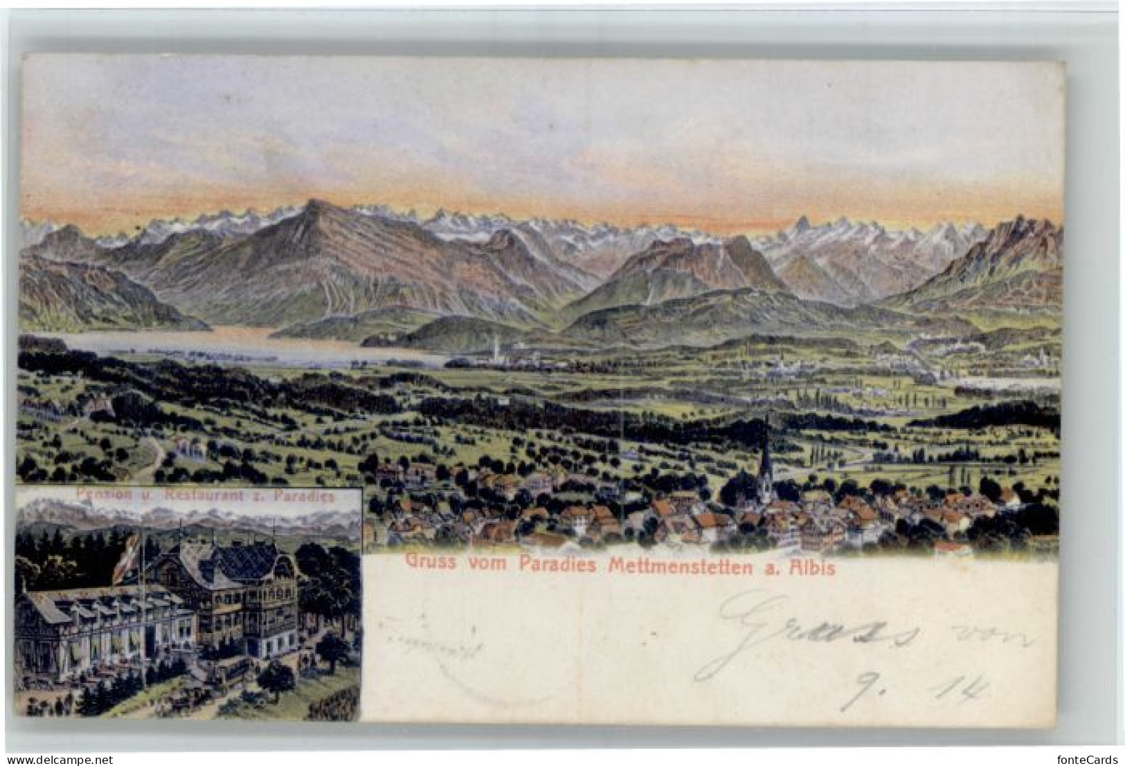 Mettmenstetten Pension Restaurant Paradies