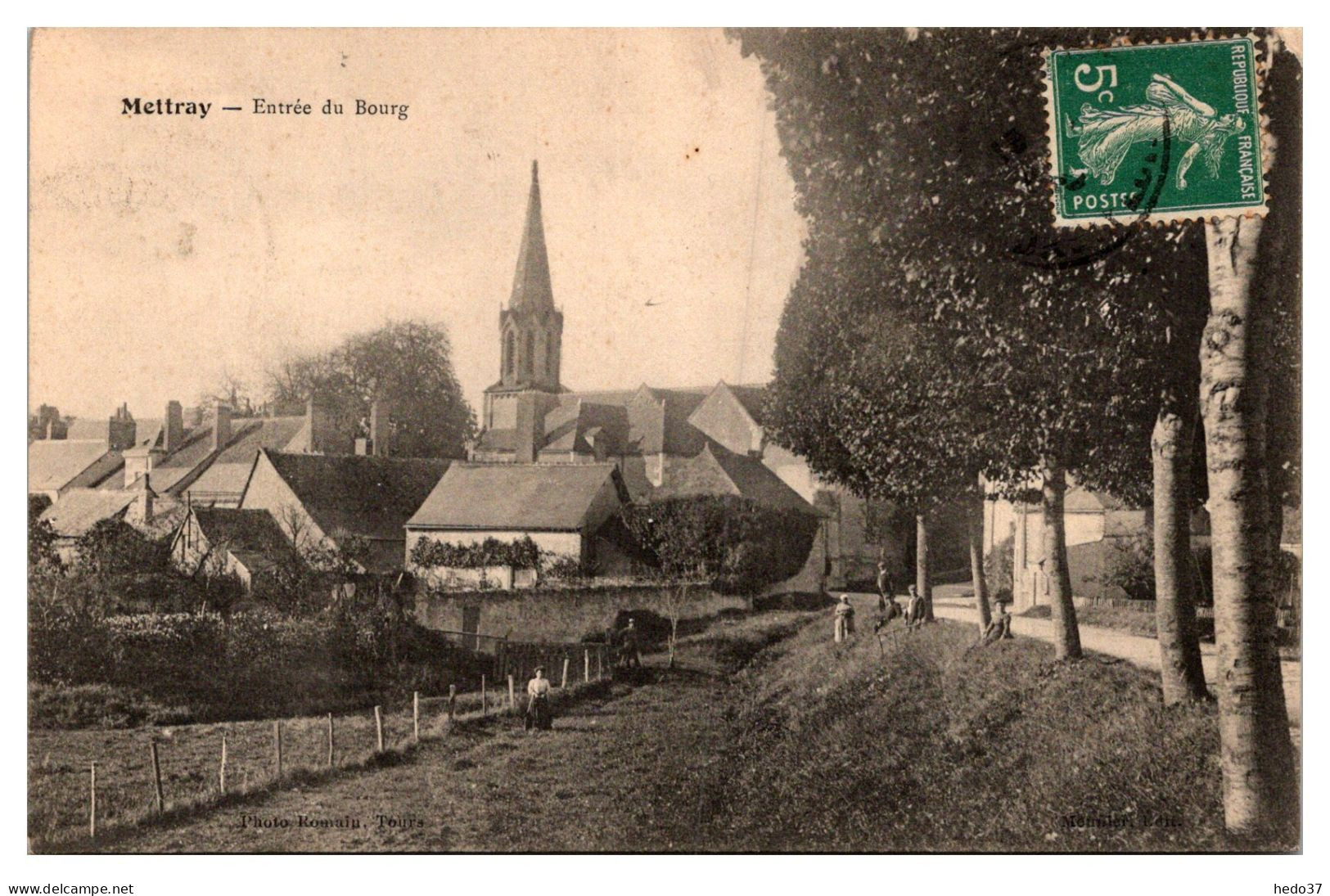 Mettray - Entrée du Bourg