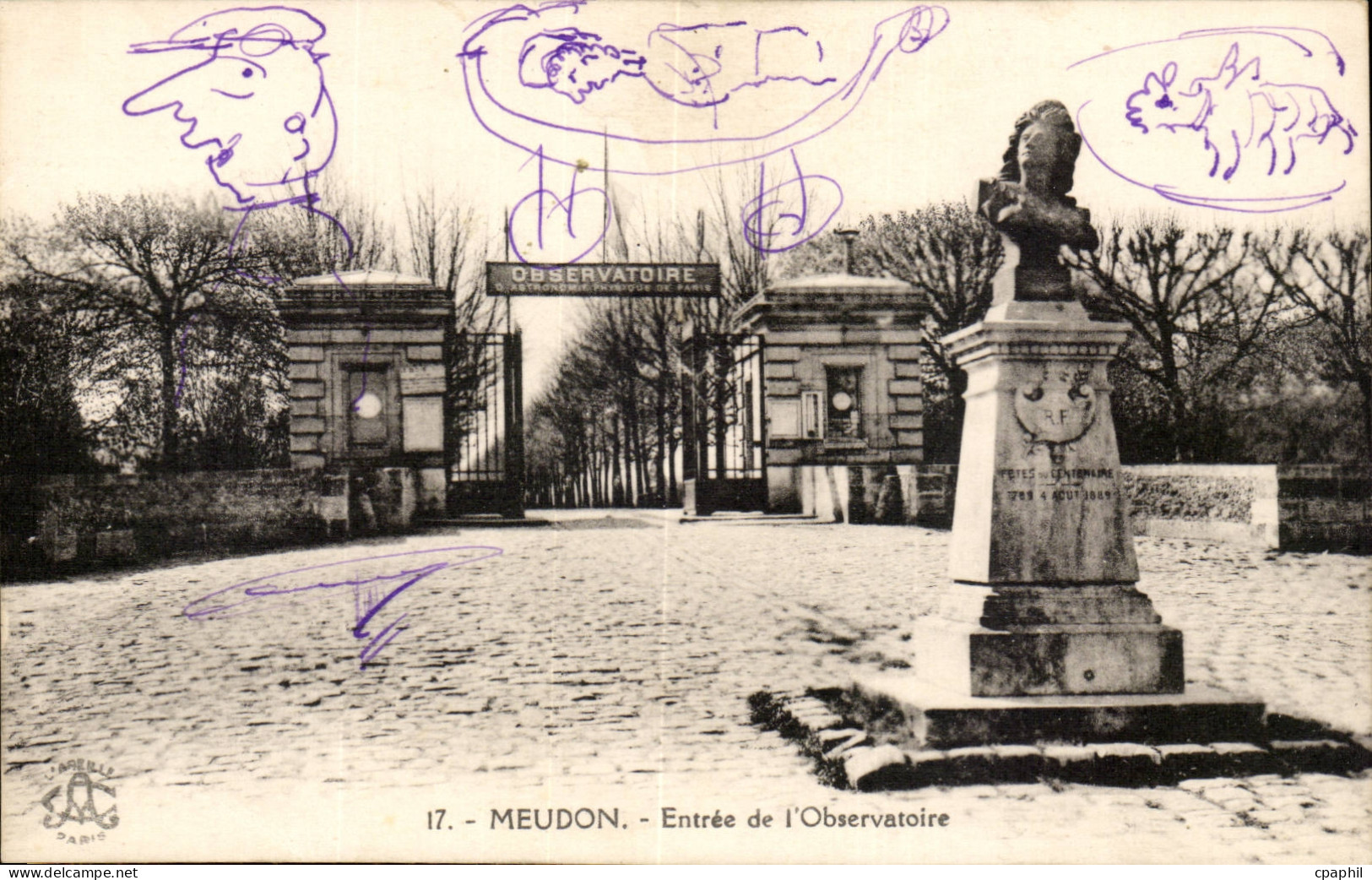 Meudon CPA Entree de l'observatoire
