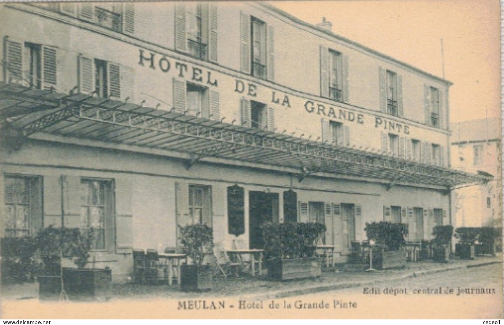 MEULAN   HOTEL DE LA GRANDE PINTE