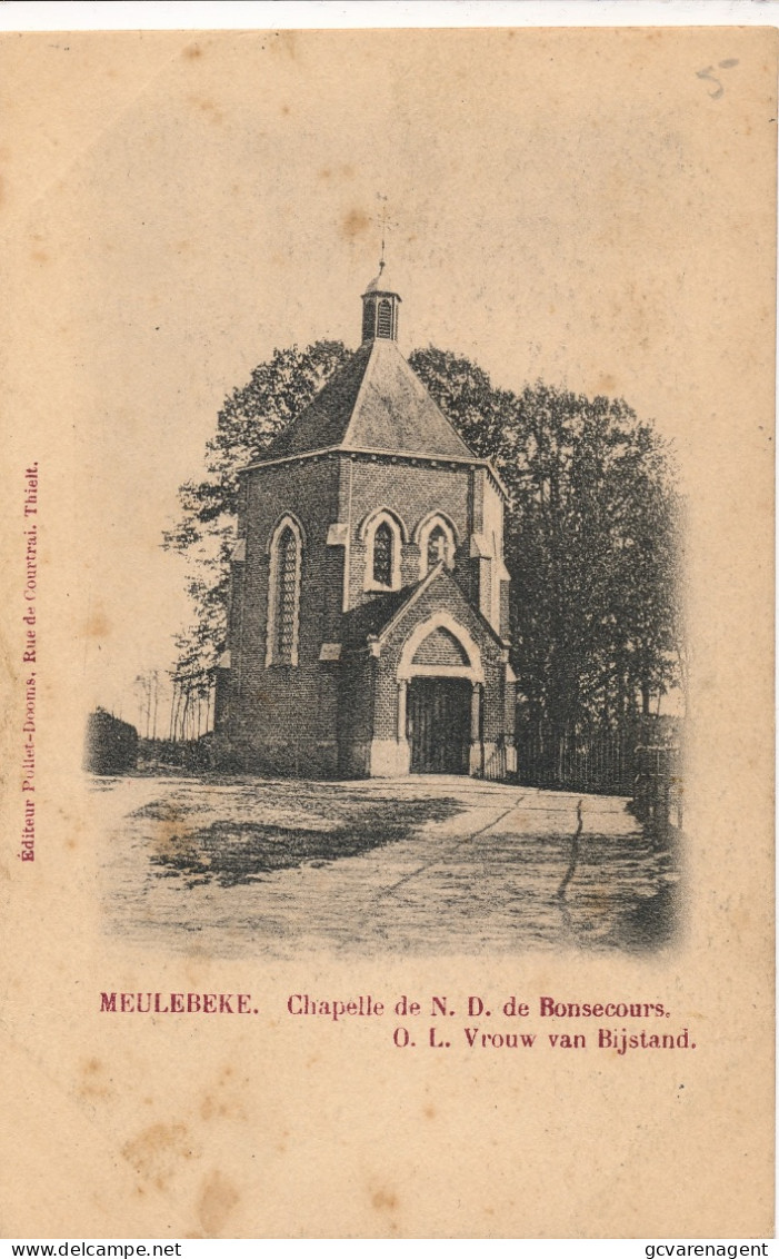 MEULEBEKE  CHAPELLE DE NONSECOURS           ZIE AFBEELDINGEN