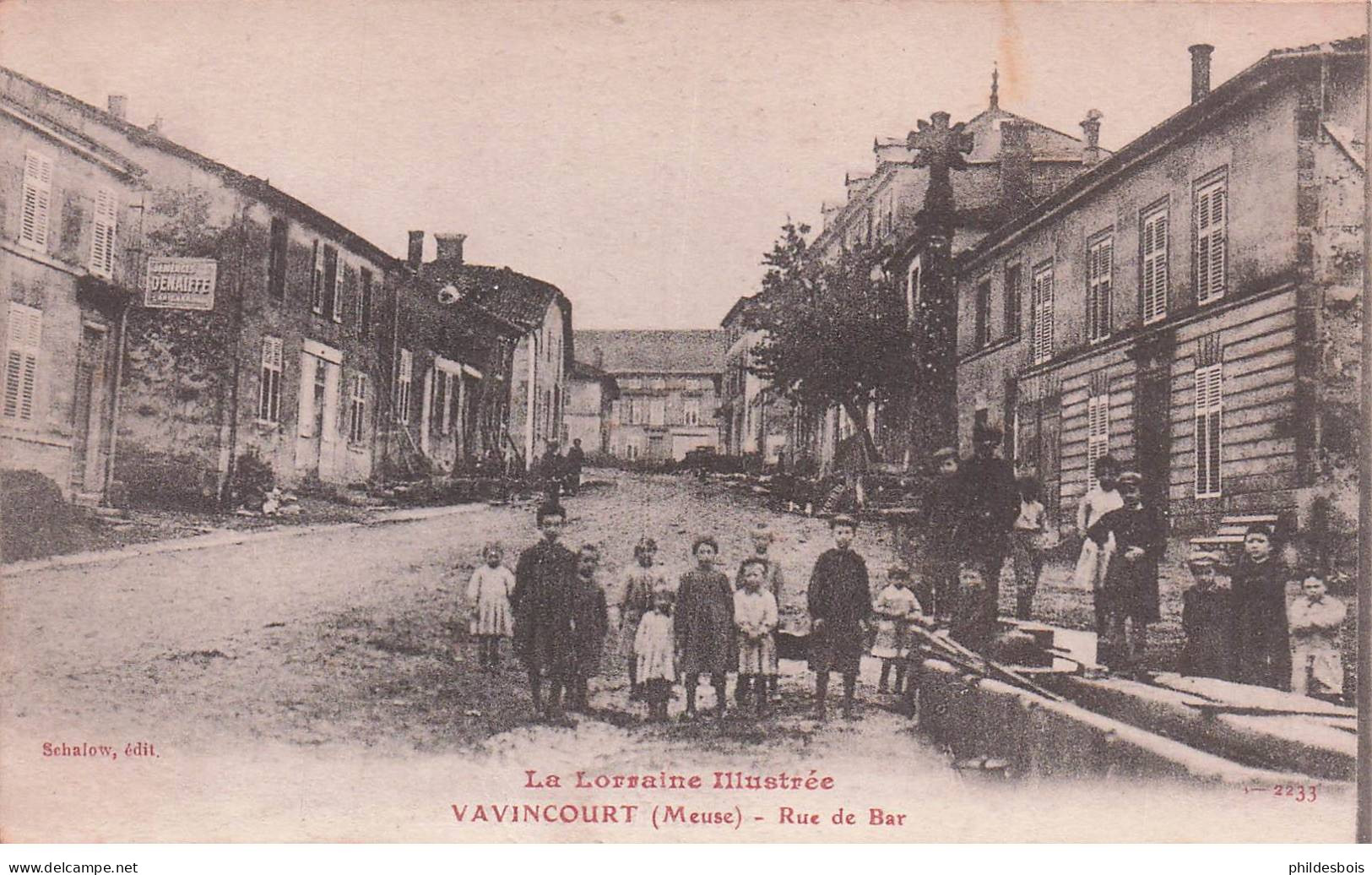 MEUSE  VAVINCOURT  rue de Bar