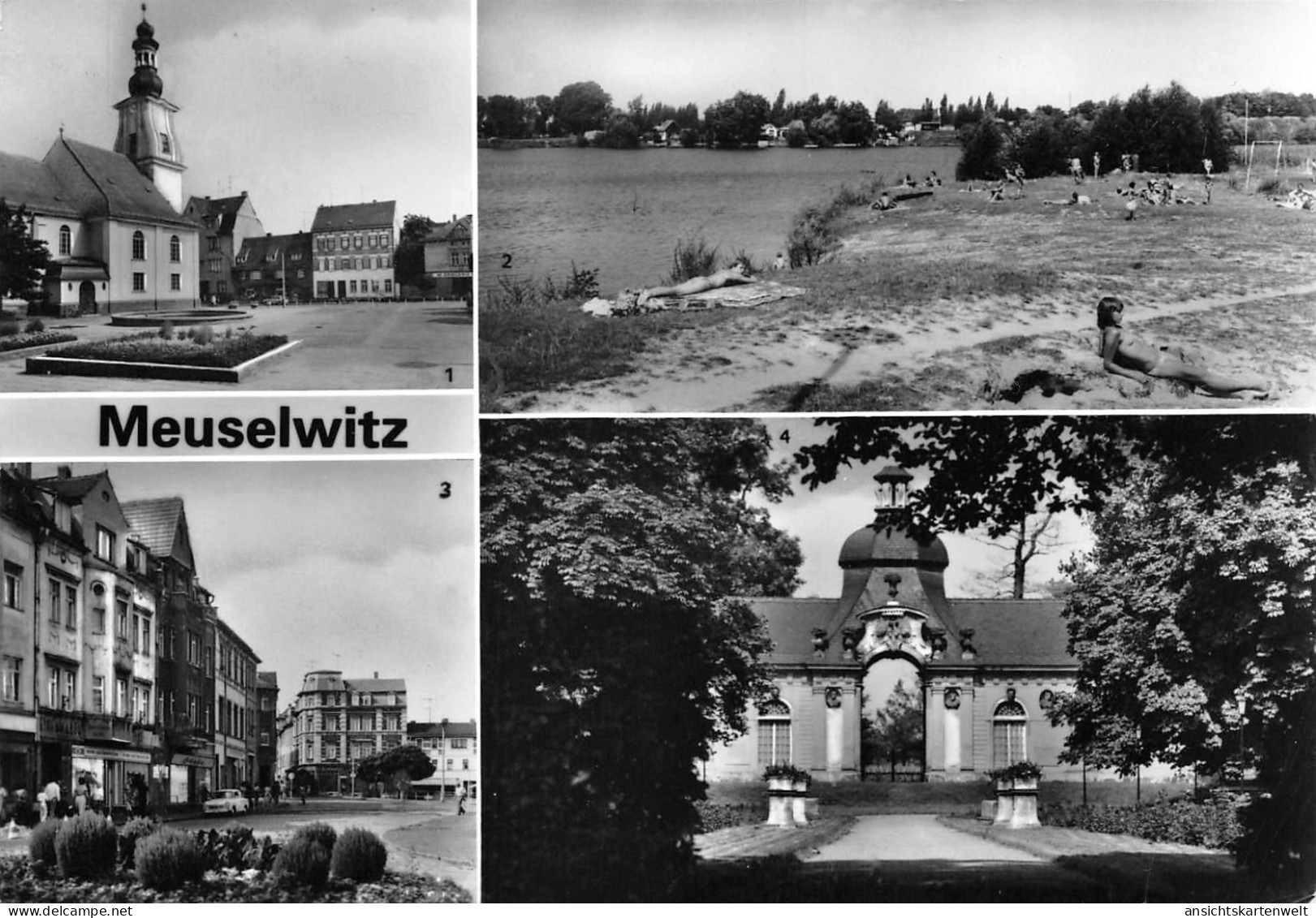 Meuselwitz Mehrbildkarte gl1998 #187.564