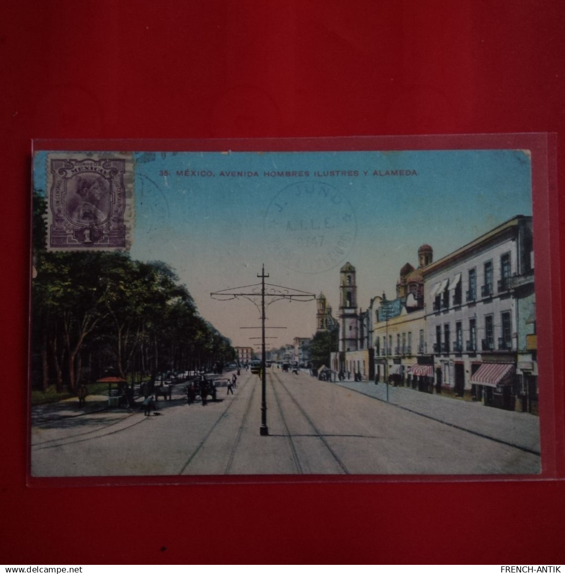 MEXICO AVENIDA HOMBRES ILUSTRES Y ALAMEDA