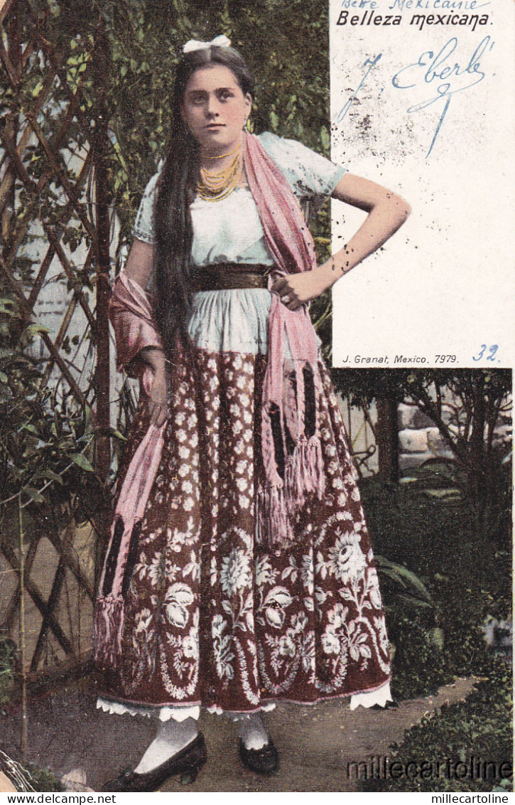 * MEXICO - Belleza Mexicana 1904