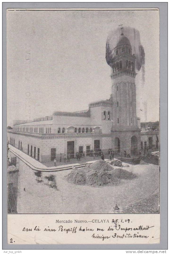 Mexico Celaya 1907-01-25 Mercato Foto Bug/Riss