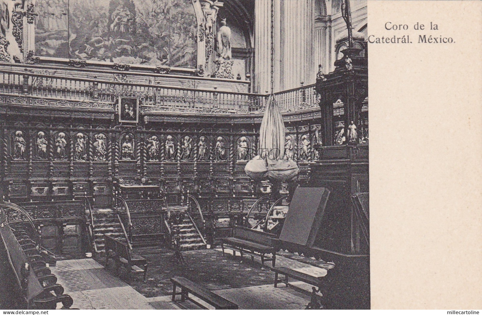 MEXICO - Coro de la Catedral