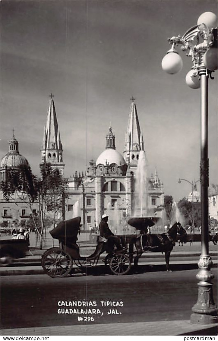 México - GUADALAJARA - Calandrias tipicas - POSTAL FOTO - Ed. M. Santana 296
