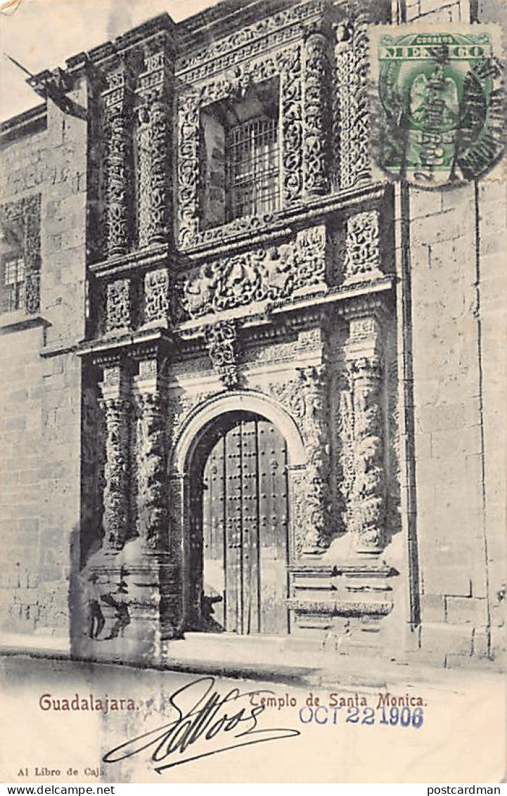 México - GUADALAJARA - Templo de Santa Monica - Ed. Al Libro de Caja