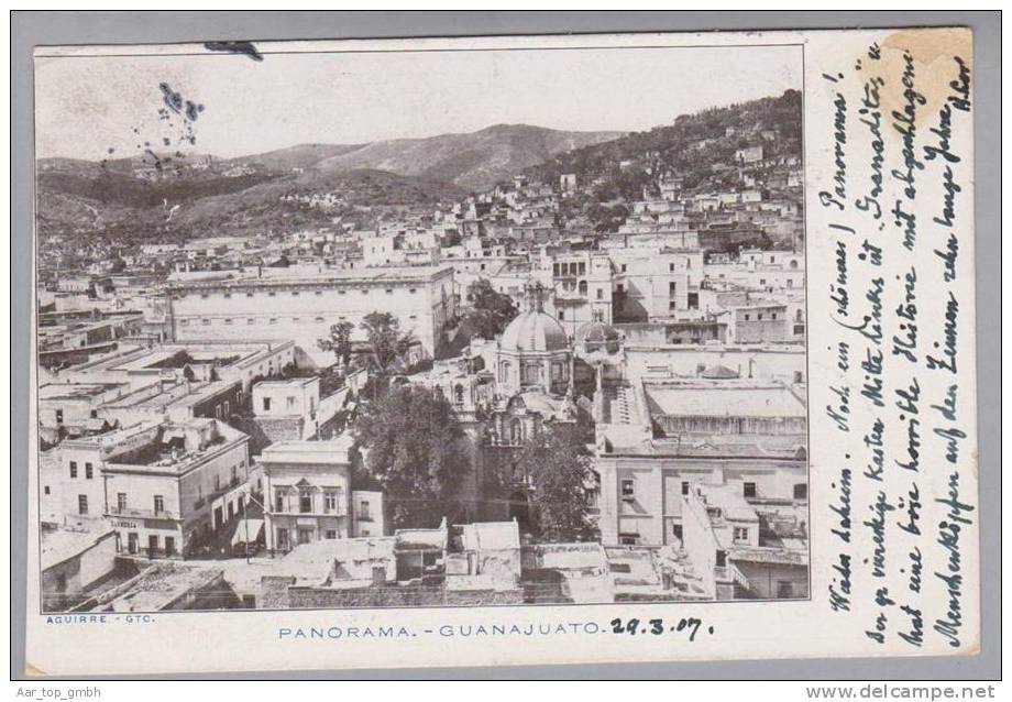 Mexico Guanajuato Panorama 1907-03-29 Foto AGuirre