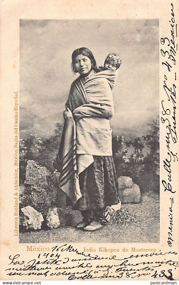 México - Indio Kikopoo de Monterey - Ed. Ruhland & Ahlschier