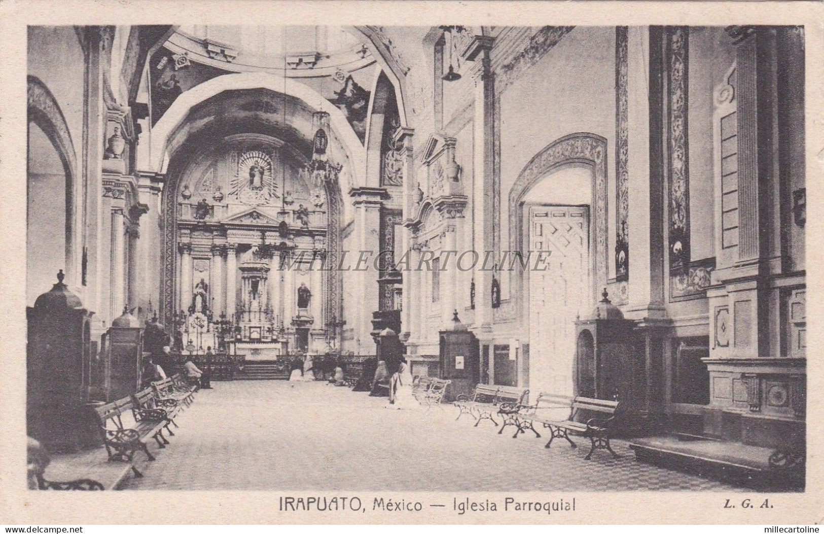 MEXICO - Irapuato - Iglesia Parroquial 1911