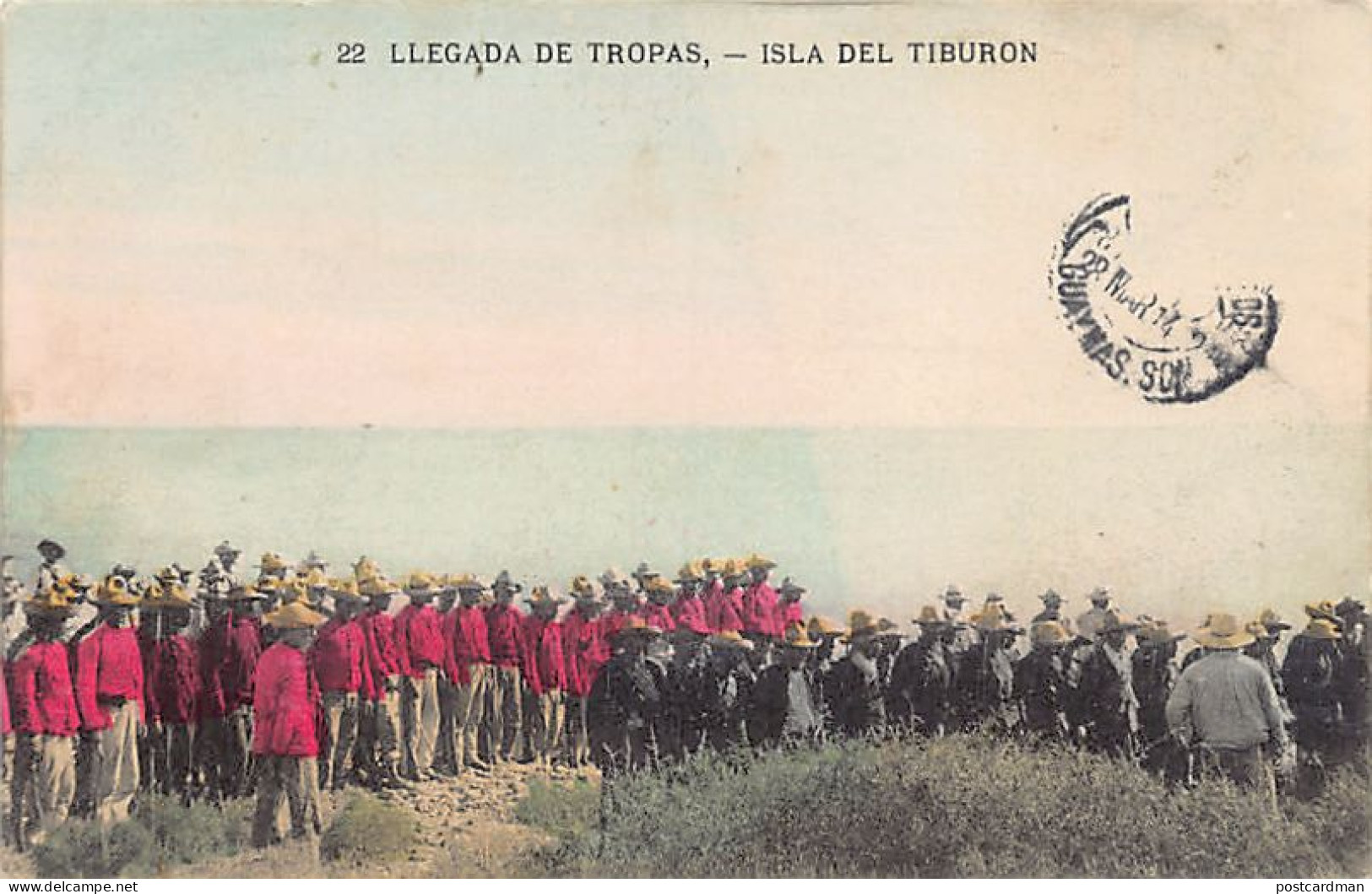 México - Isla del Tiburón - Llegada de Tropas - Ed. desconocido 22