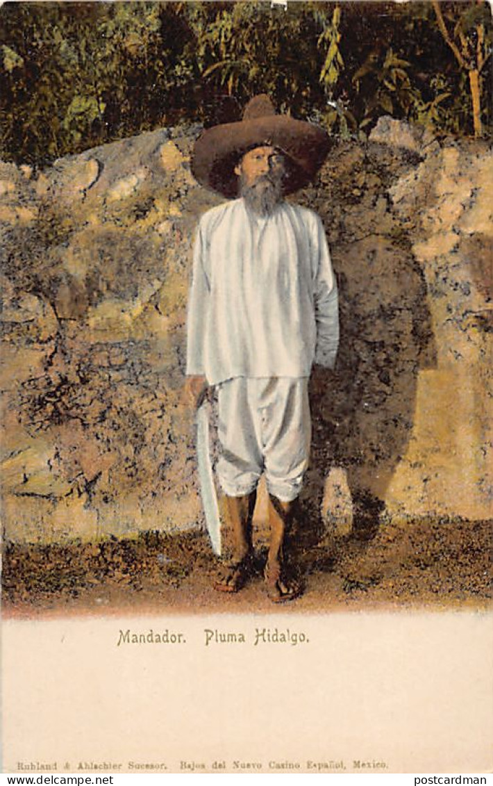 México - Mandador - Plum Hidalgo - Ed. Ruhland & Ahlschier