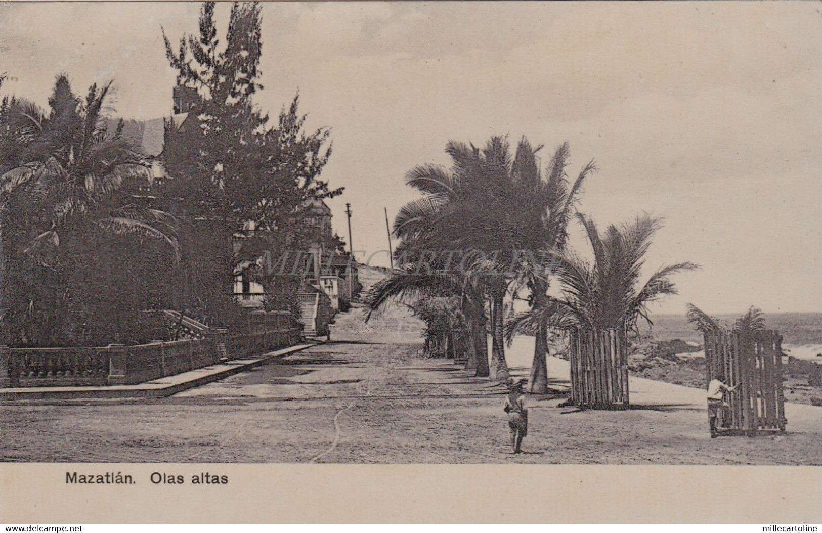 MEXICO - Mazatlan - Olas altas