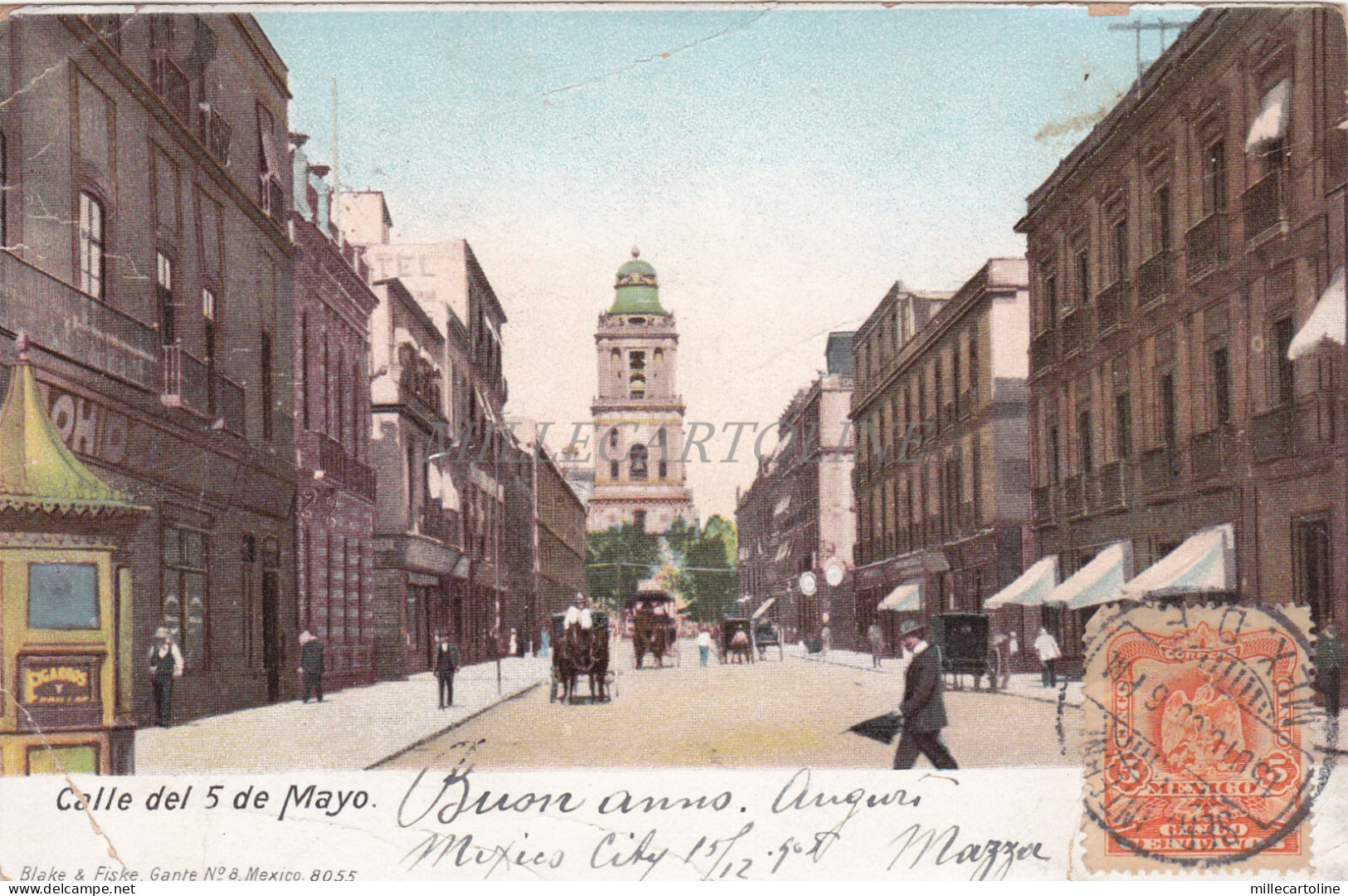 MEXICO - Mexico City - Calle del 5 de Mayo