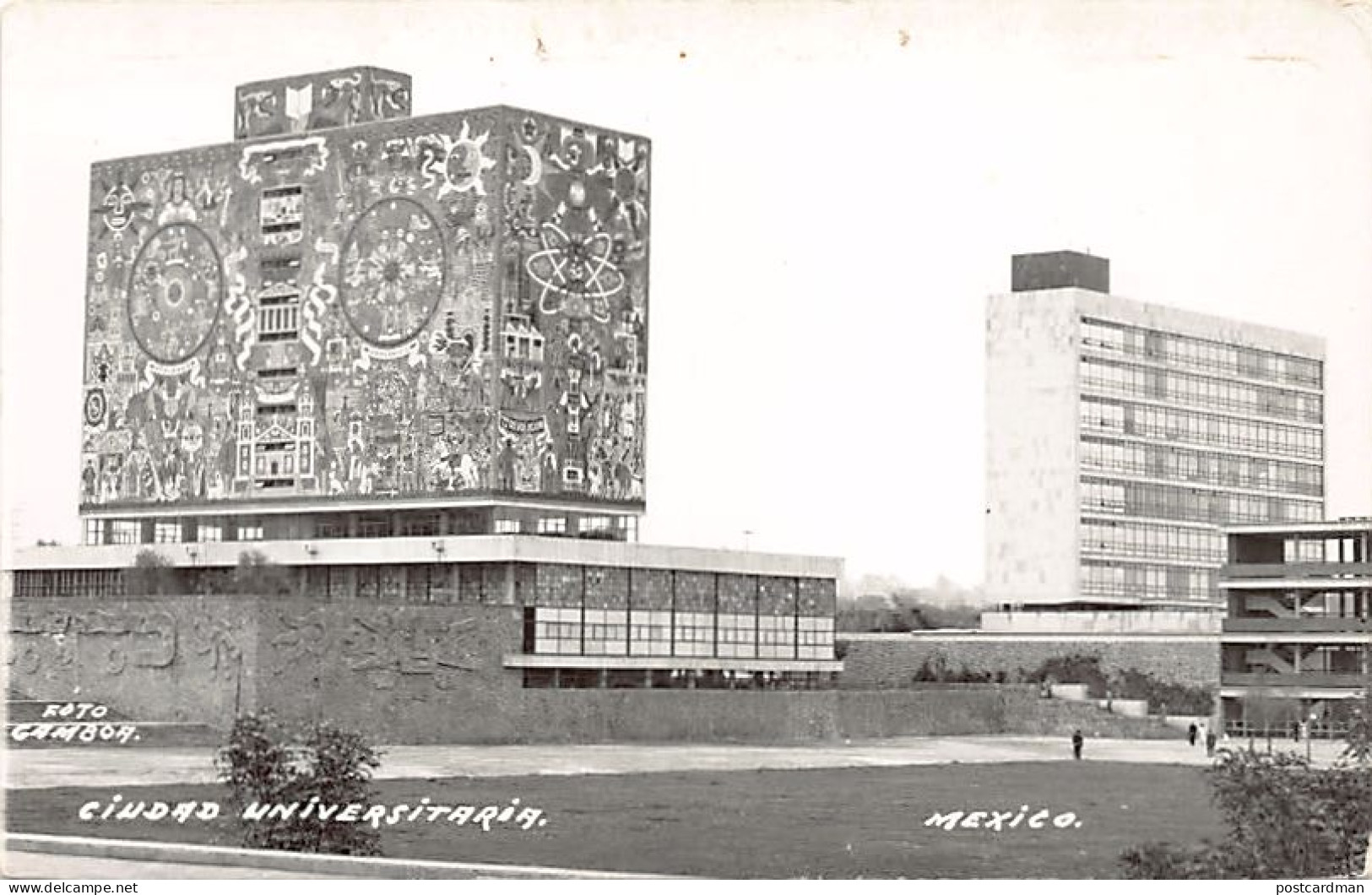 México - MEXICO D. F. - Ciudad Universitaria - REAL PHOTO - Ed. Gamboa