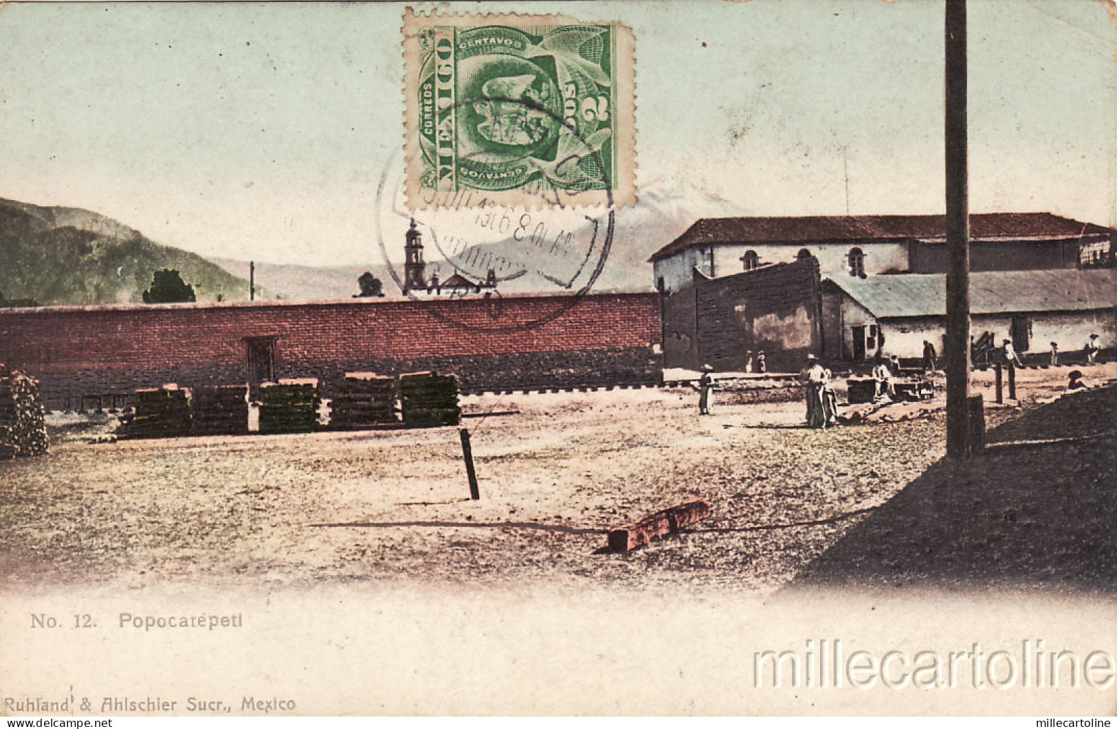 * MEXICO - Popocatépeti 1906