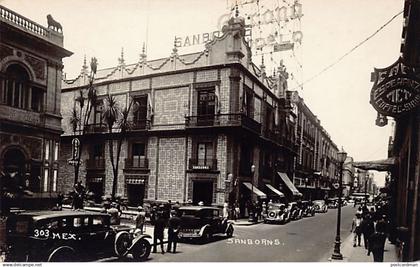 CIUDAD DE MÉXICO - Grande almacene Sanborns, Casa de los Azulejos - REAL PHOTO - Ed. Desconocido