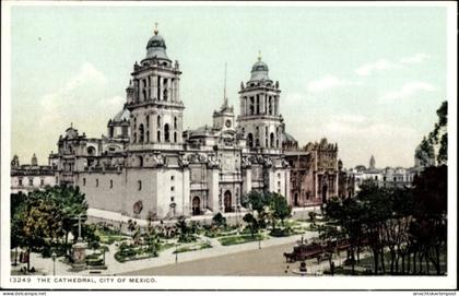 CPA Mexiko-Stadt Mexiko-Stadt, Die Kathedrale