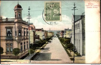 CPA Mexiko-Stadt Mexiko-Stadt Mexiko-Stadt, London Street