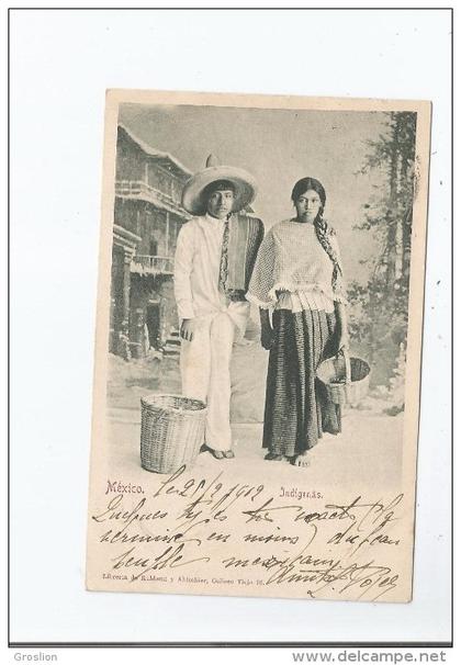MEXICO INDIGENAS 1902