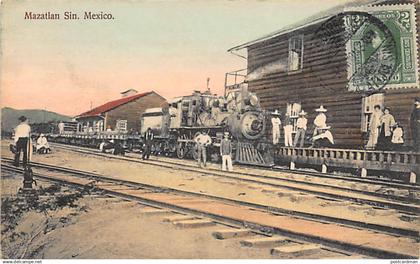 Mexico - MAZATLAN - Estacion del ferrocarril - Railway Station - Ed. Bulle.