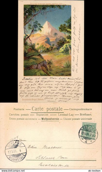 .Mexiko Méjico Mexiko México Méjico Pico de Orizaba Citlaltépetl 1901