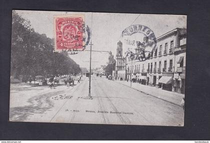Mexique Mexico Avenida Hombres Ilustres ( Libre Echange L.E. 1004 Javier D. de Leon)