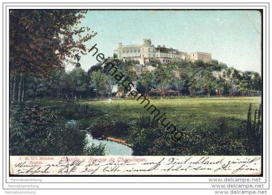 Mexiko - Castillo y Bosque de Chapultepec