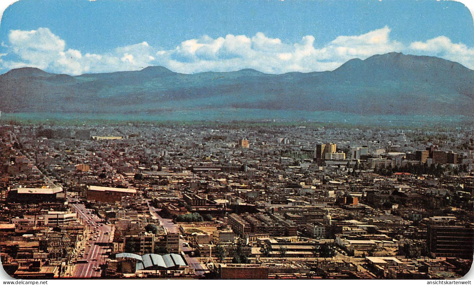 Mexiko Panoramic View of Mexiko City from Observation Tower gl196? #164.263