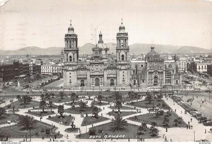 B624 Mexico 1956 Mexico City Metropolitan Cathedral RPPC postcard