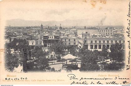 Ciudad de México - Palacio Municipal - Ed. Ruhland & Ahlschier