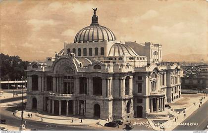 Ciudad México - Palacio de Bellas Artes - REAL PHOTO - FOTO POSTAL - Ed. Hugo Brehme 3490