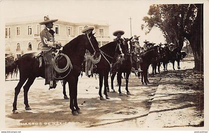 México - Charros de México - POSTAL FOTO - Ed. desconocido