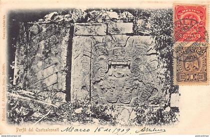 México - Perfil de Quetzalcóatl - Ed. Ruhland & Ahlschier