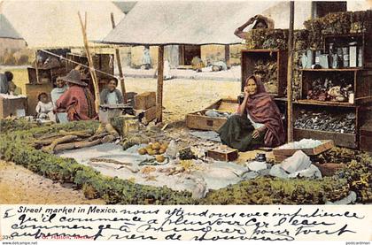 México - Street market in México - Mercado callejero en México - Ed. J. G. Hatton 3345