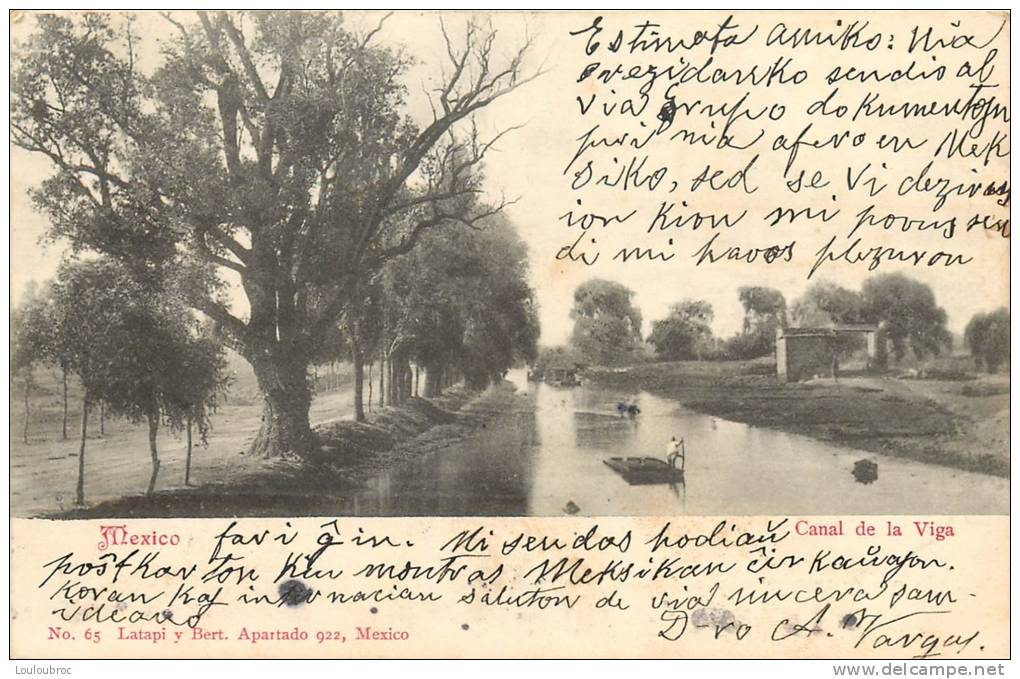 MEXIQUE MEXICO CANAL DE LA VIGA