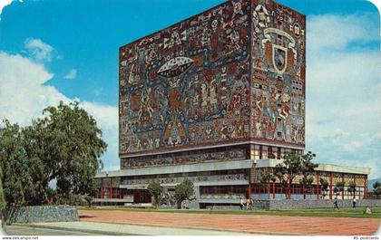 C235  Mexico Mexico City National University of Mexico 1973  RPPC  postcard