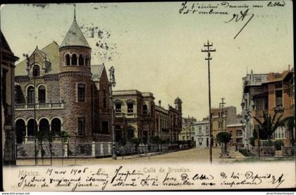 CPA Ciudad de Mexico Mexico City Mexiko Stadt, Calle de Bruselas