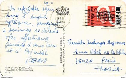 CPM Mexico Piramides de Teotihuacan MEXICO (599372)