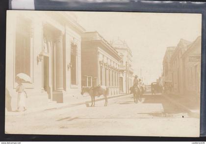 O) 1914 MEXICO, USA OCCUPATION IN NOGALES-MEXICO, LANDSCAPE- ARCHITECTURE, POSTAL CARD XF