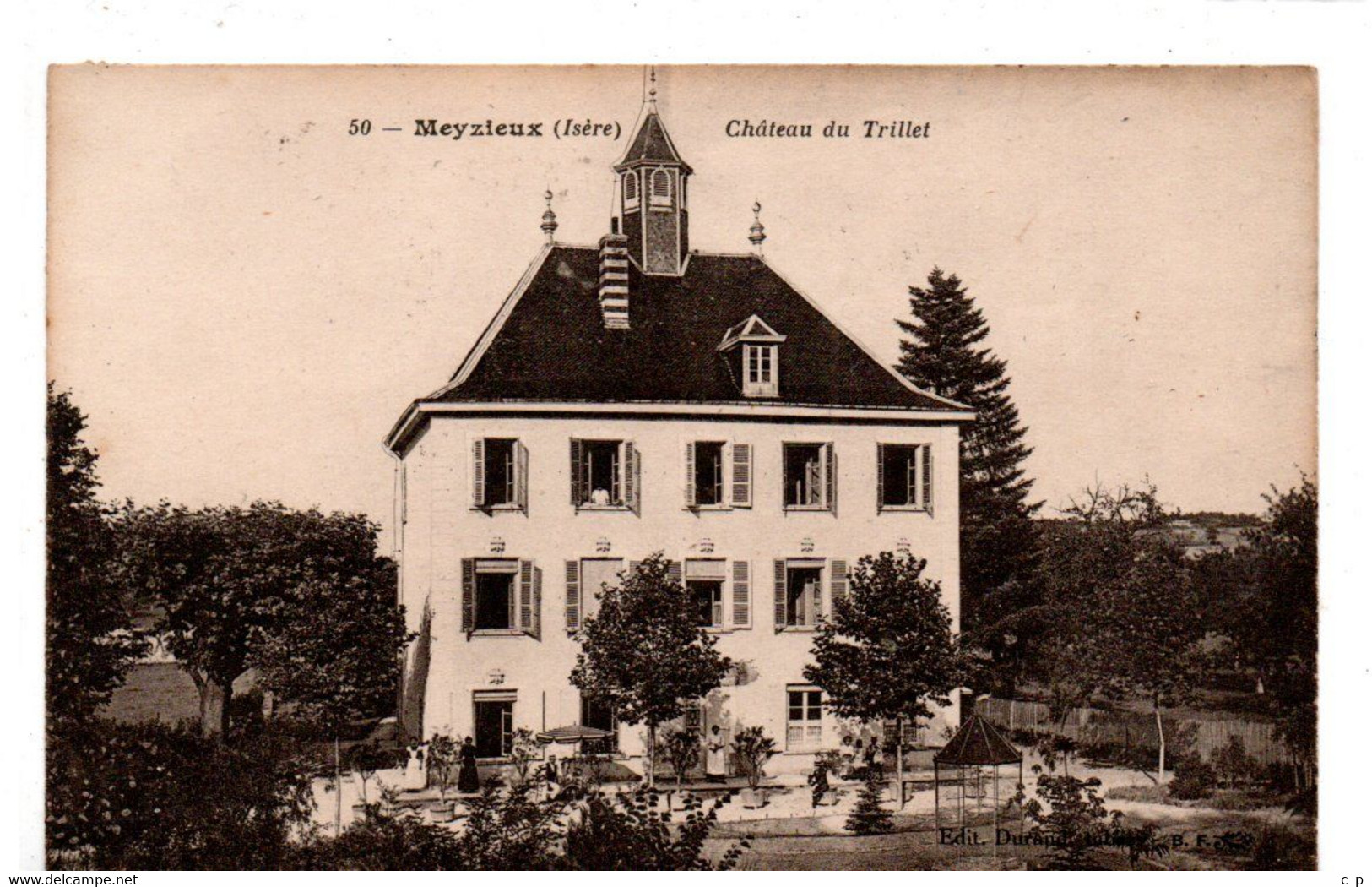 Meyzieu - Chateau du Trillet -  CPA ° Rn