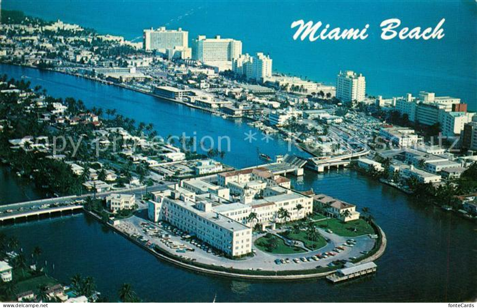 Miami Beach Fliegeraufnahme North Beach