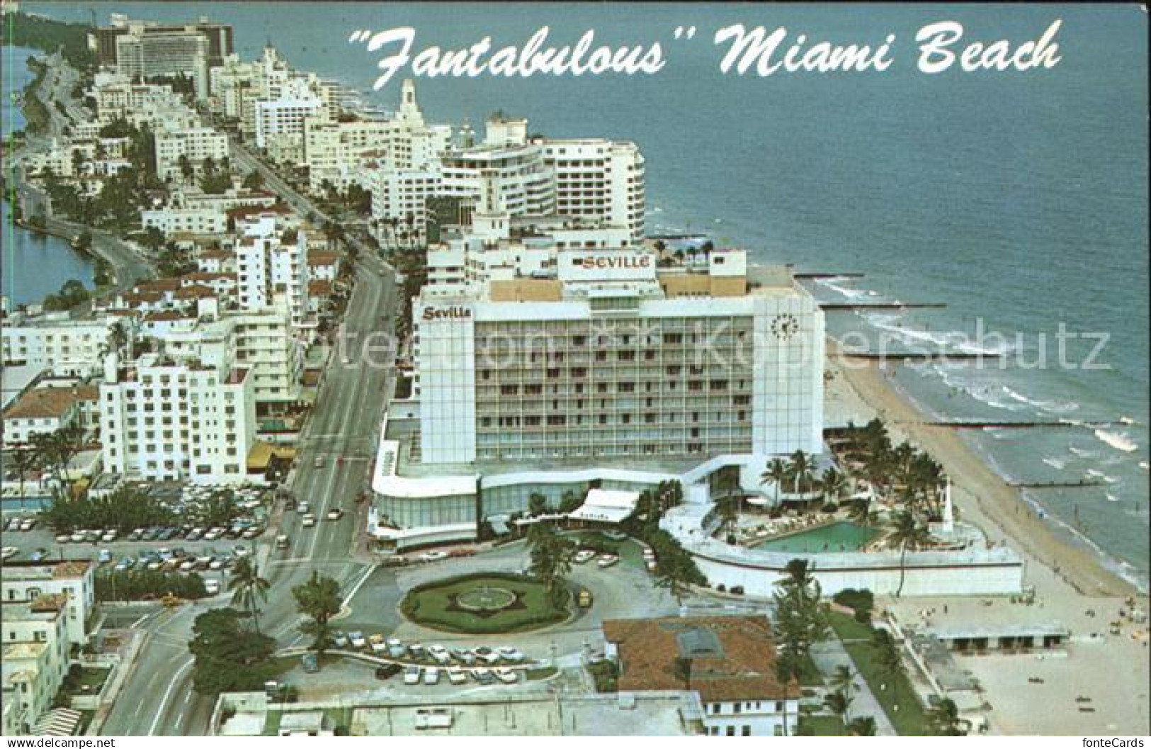 Miami Beach Hotel Row Beach