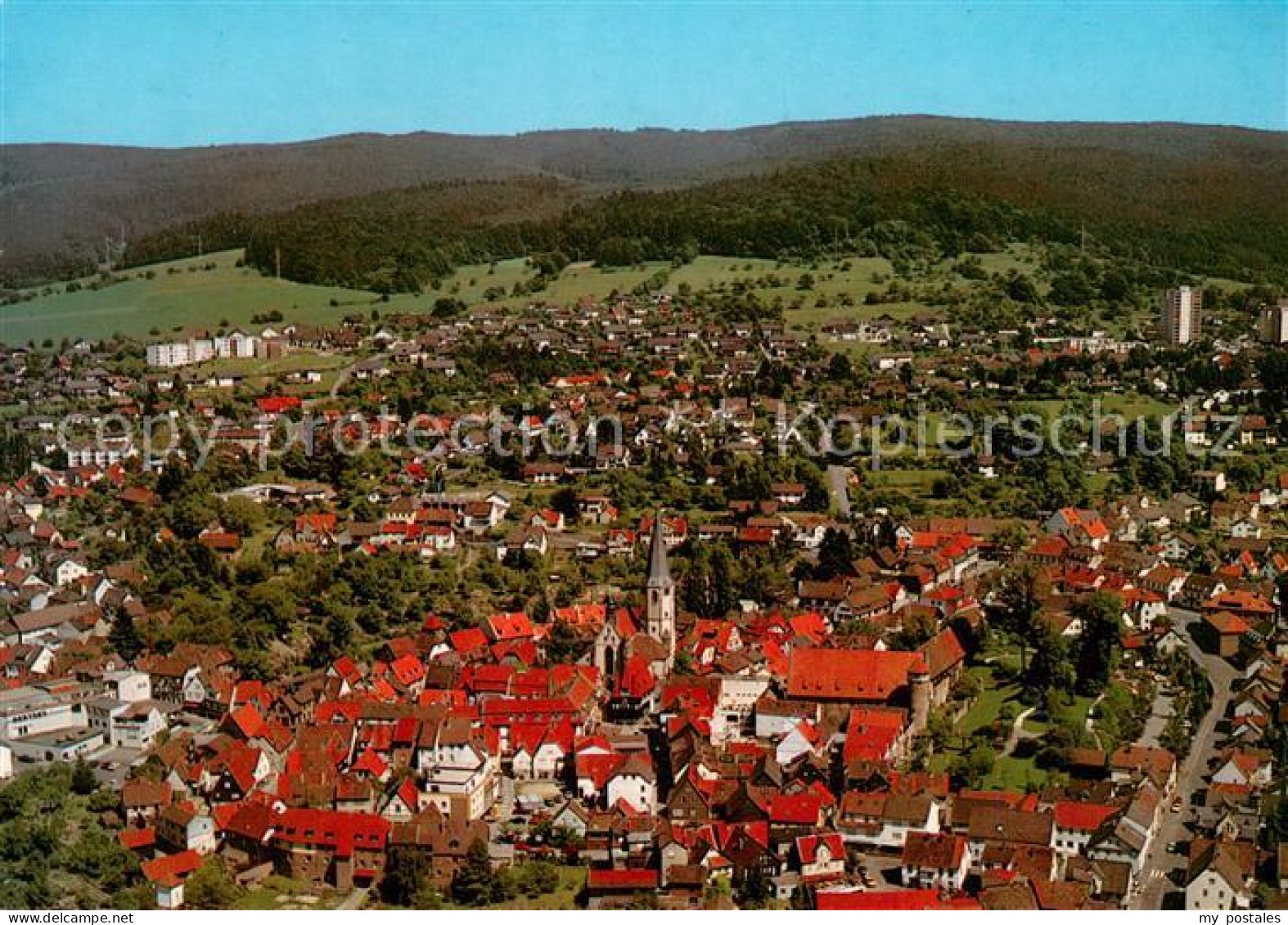 Michelstadt Fliegeraufnahme