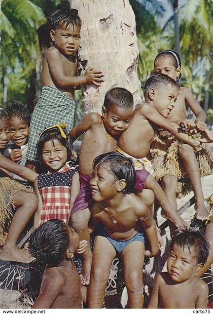 Océanie - Micronésie - Iles Ellicée - Petits Elliciens - Editions Oeuvre Pontificale Missionnaire des Enfants