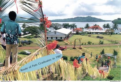 Caroline Islands, Ponape Pohnpei, Agriculture & Trade School (1987) Postcard